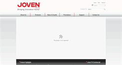 Desktop Screenshot of joven-electric.com