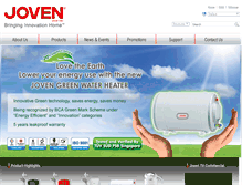 Tablet Screenshot of joven-electric.com